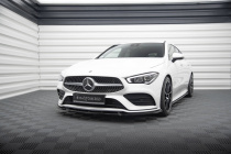 Mercedes CLA A35 AMG / AMG-Line C118 2018+ Frontsplitter V.2 Maxton Design